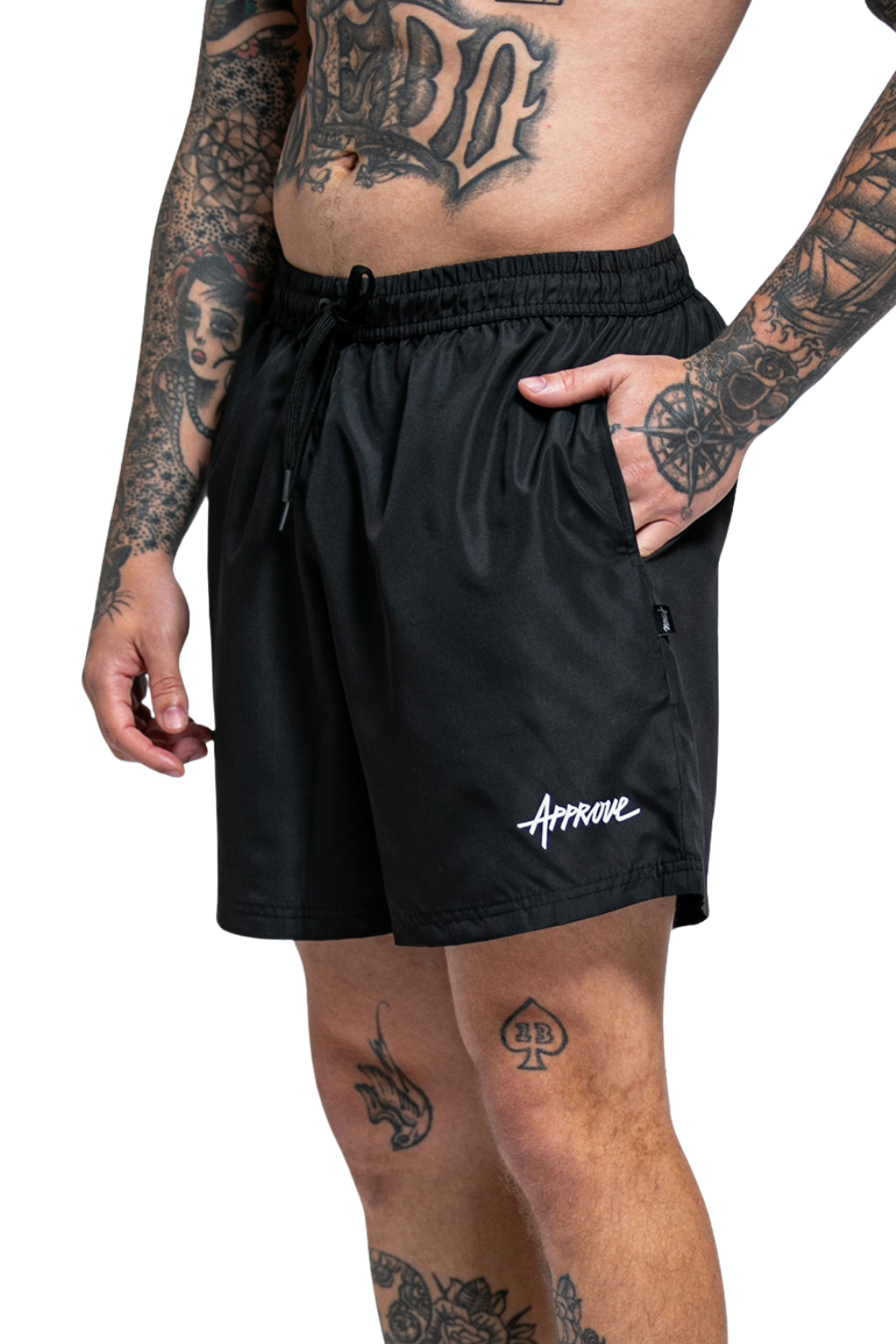SHORTS APPROVE 7INCHES DETACHED APP7655 PRETO