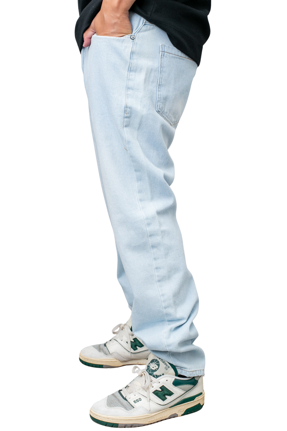 CALÇA LLEVA JEANS RETA BASICA LL9043