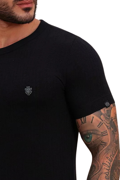 CAMISETA FB SLIM TRICOT BRASÃO FB25180149