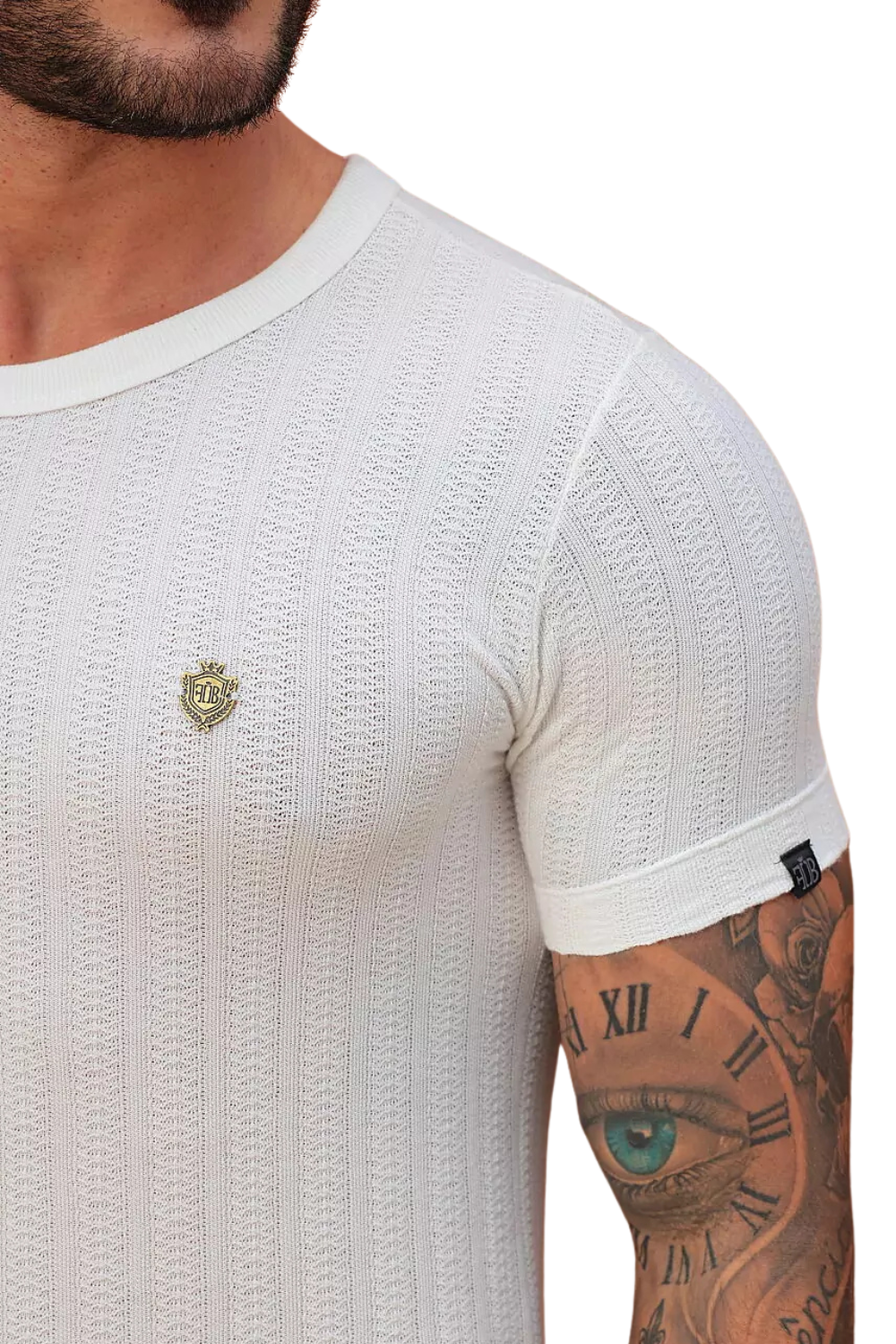 CAMISETA FB SLIM TRICOT BRASÃO FB25180749