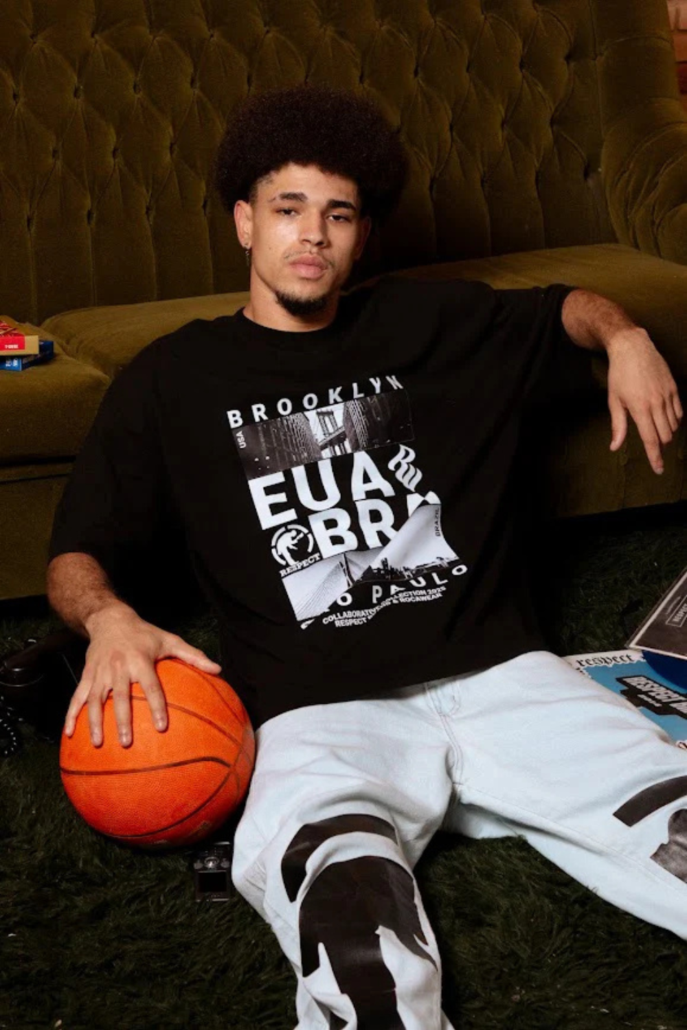 CAMISETA RESPECT OVERSIZED BROOKLIN RWTSBRKL