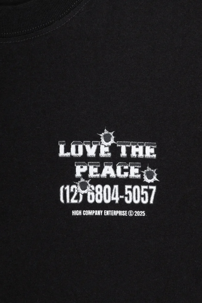 CAMISETA HIGH TEE LOVE THE PEACE TS736.02