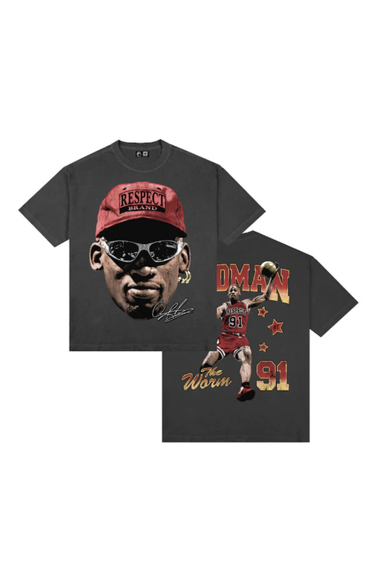 CAMISETA RESPECT OVERSIZED HEAVY RODMAN FACE 9026940074