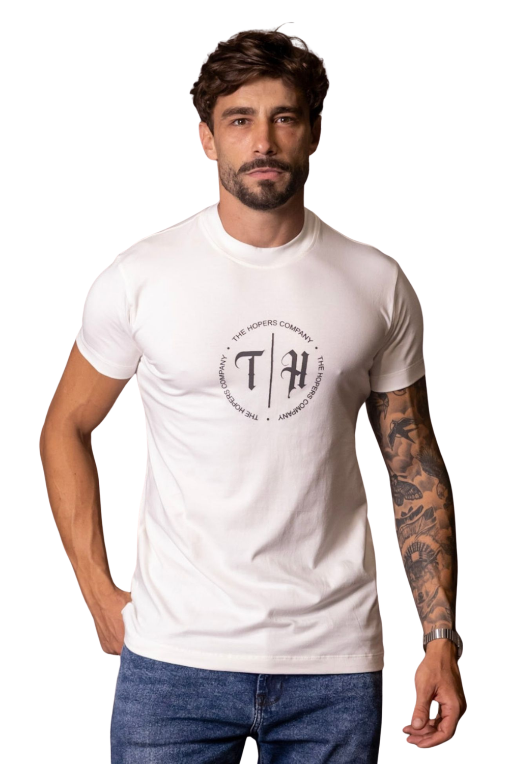 CAMISETA THE HOPERS SLIM FIT ROUND