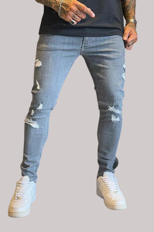 CALÇA JEANS JAY JONES GRAFITE DESTROYED