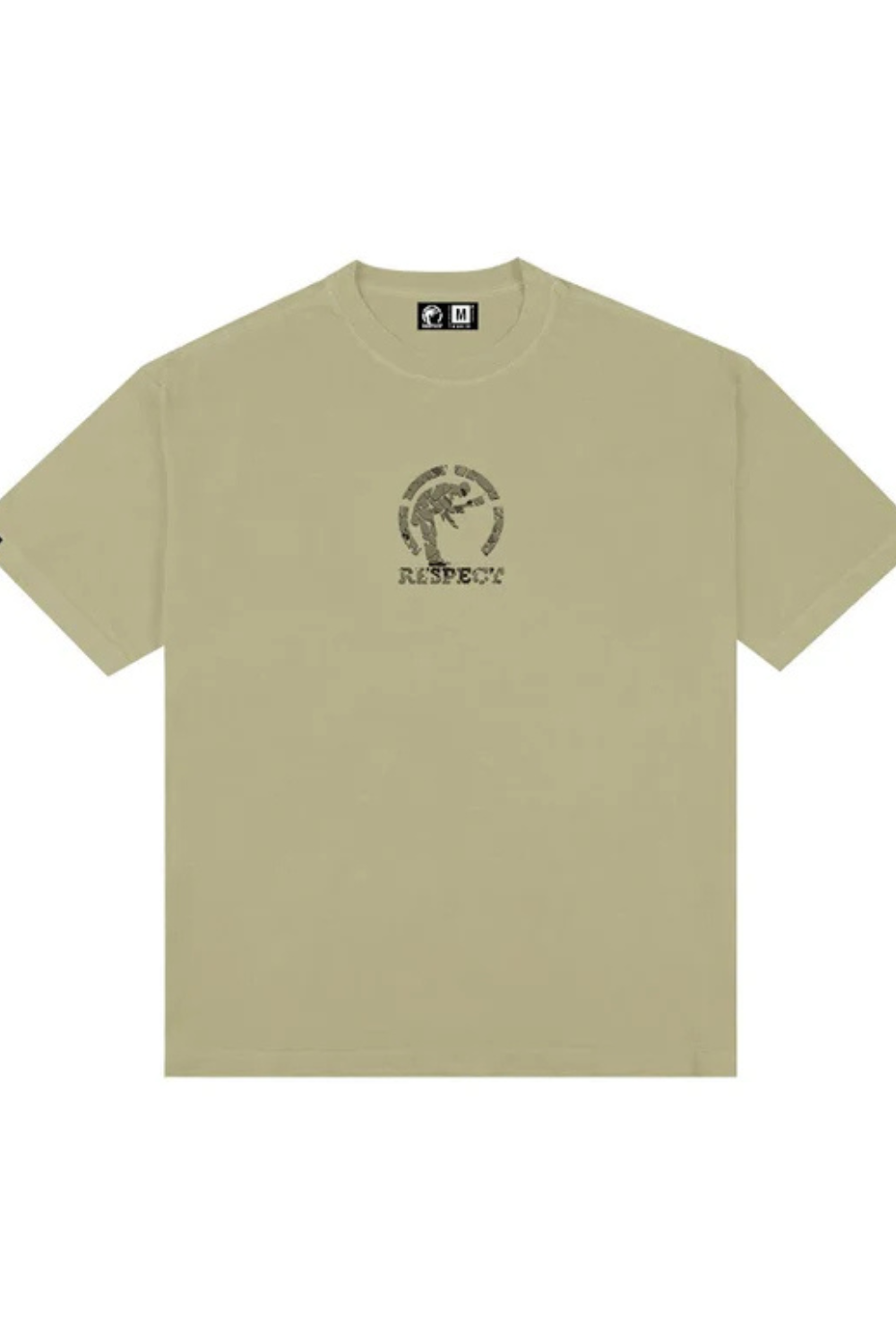 CAMISETA RESPECT OVERSIZED LOGO PEDRA TS-OVERLGPDR