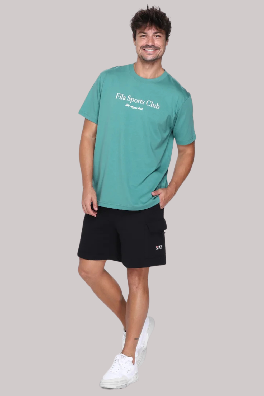 BERMUDA FILA COMFORT CARGO LETTER