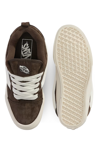 TÊNIS VANS KNU SKOOL PIG SUEDE COAL BROWN VN000D6ZEMP