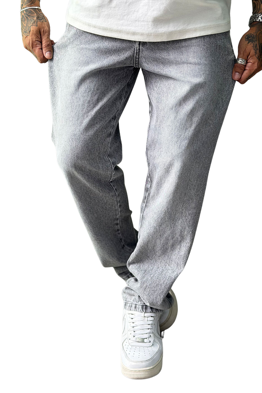 CALÇA JAY JONES OVERSIZED DESTROYED JJ8372