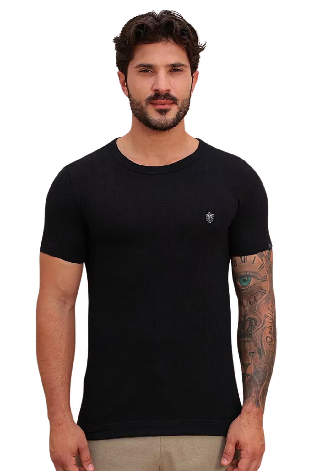 CAMISETA FB SLIM TRICOT BRASÃO FB25180149