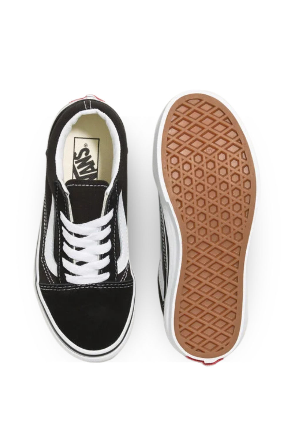 TÊNIS VANS OLD SKOOL INFANTIL BLACK TRUE WHITE VN000W9T6BT