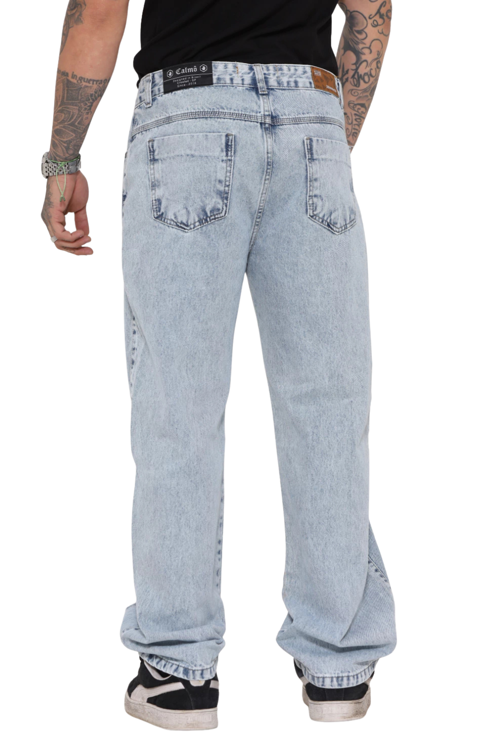 CALÇA CALMÔ X DENIM CO FENDA FRENTE CJ008