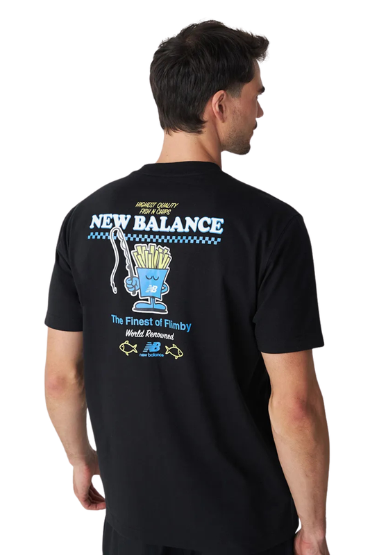 CAMISETA NEW BALANCE FISH AND CHIPS MT61I5MB