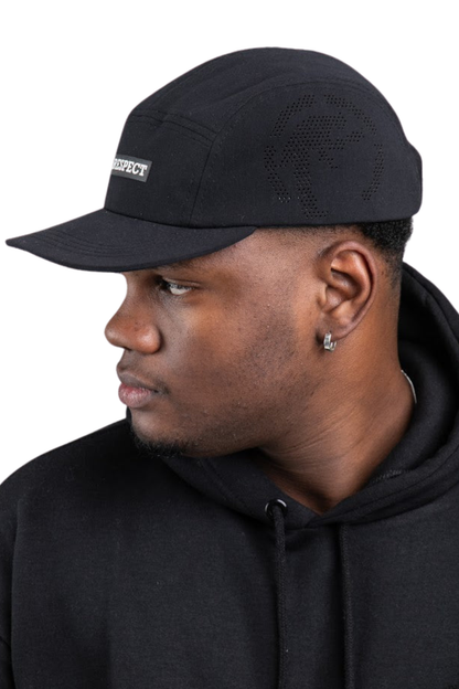 BONÉ  RESPECT FIVE PANEL LOGO LASER BON3LPT