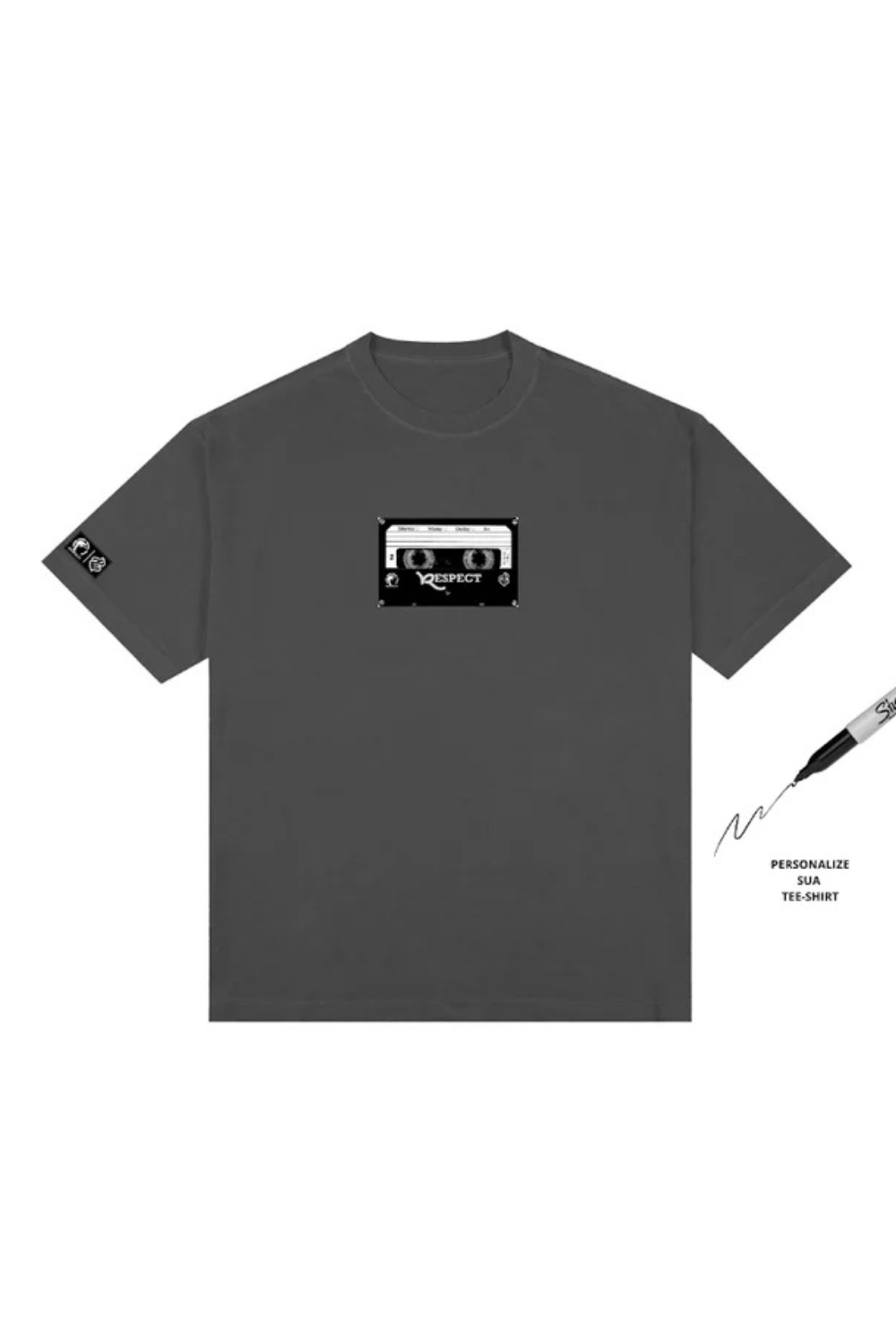 CAMISETA RESPECT OVERSIZED YOUR MUSIC RWTSYM