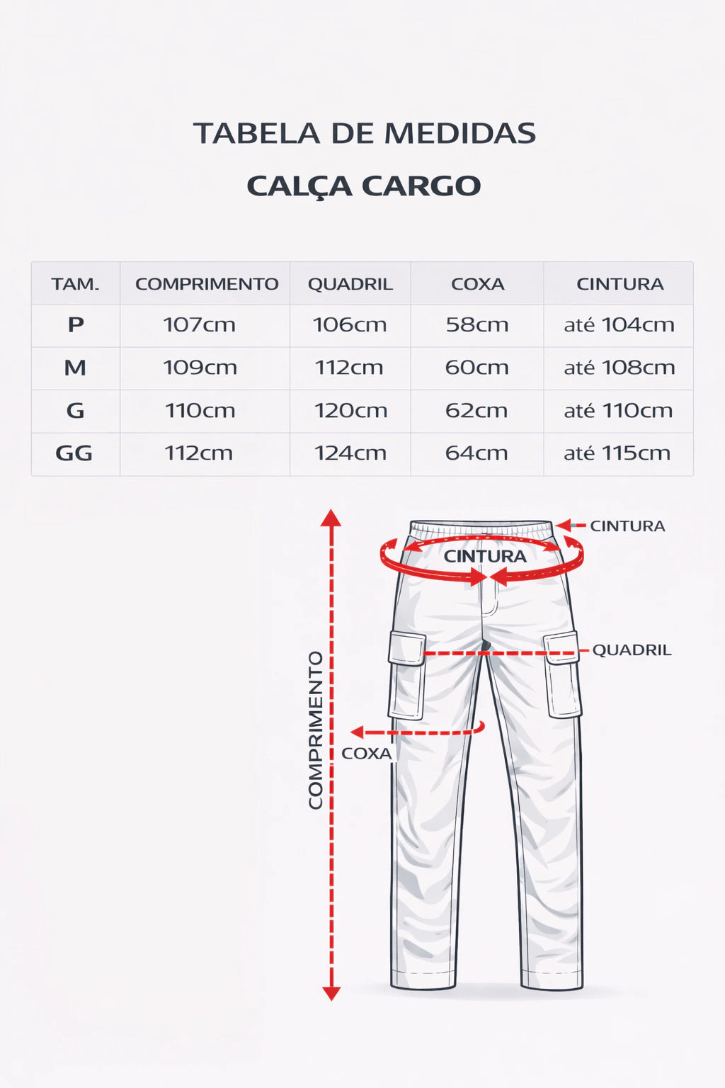 CALÇA MAFIUSU CARGO RETA PATCH MFPATCH1
