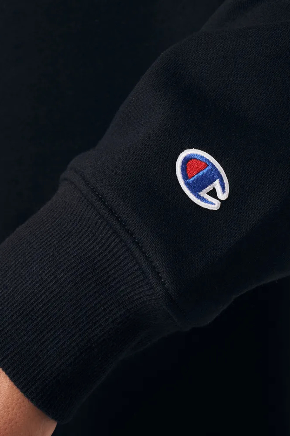 MOLETOM CHAMPION CREWNECK ATH SCRIPT GF88BY08160PT