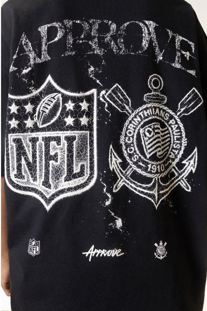 CAMISETA HUGE APPROVE X TRILLABE NFL CORINTHIANS 8273-PPP
