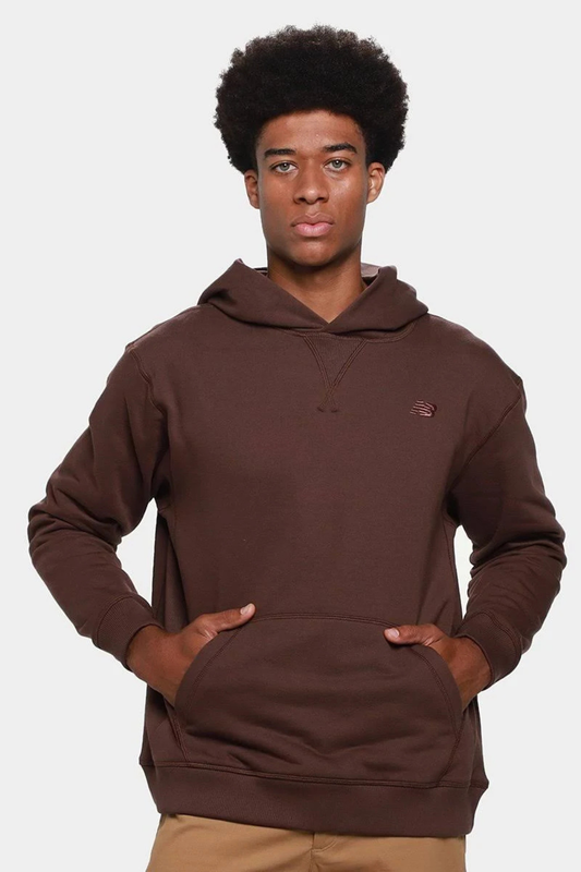 CASACO COM CAPUZ NEW BALANCE ATHLETICS SMALL LOGO MT41534B.ABJ