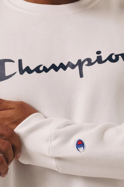 MOLETOM CHAMPION CREWNECK ATH SCRIPT GF88BY06794OFF