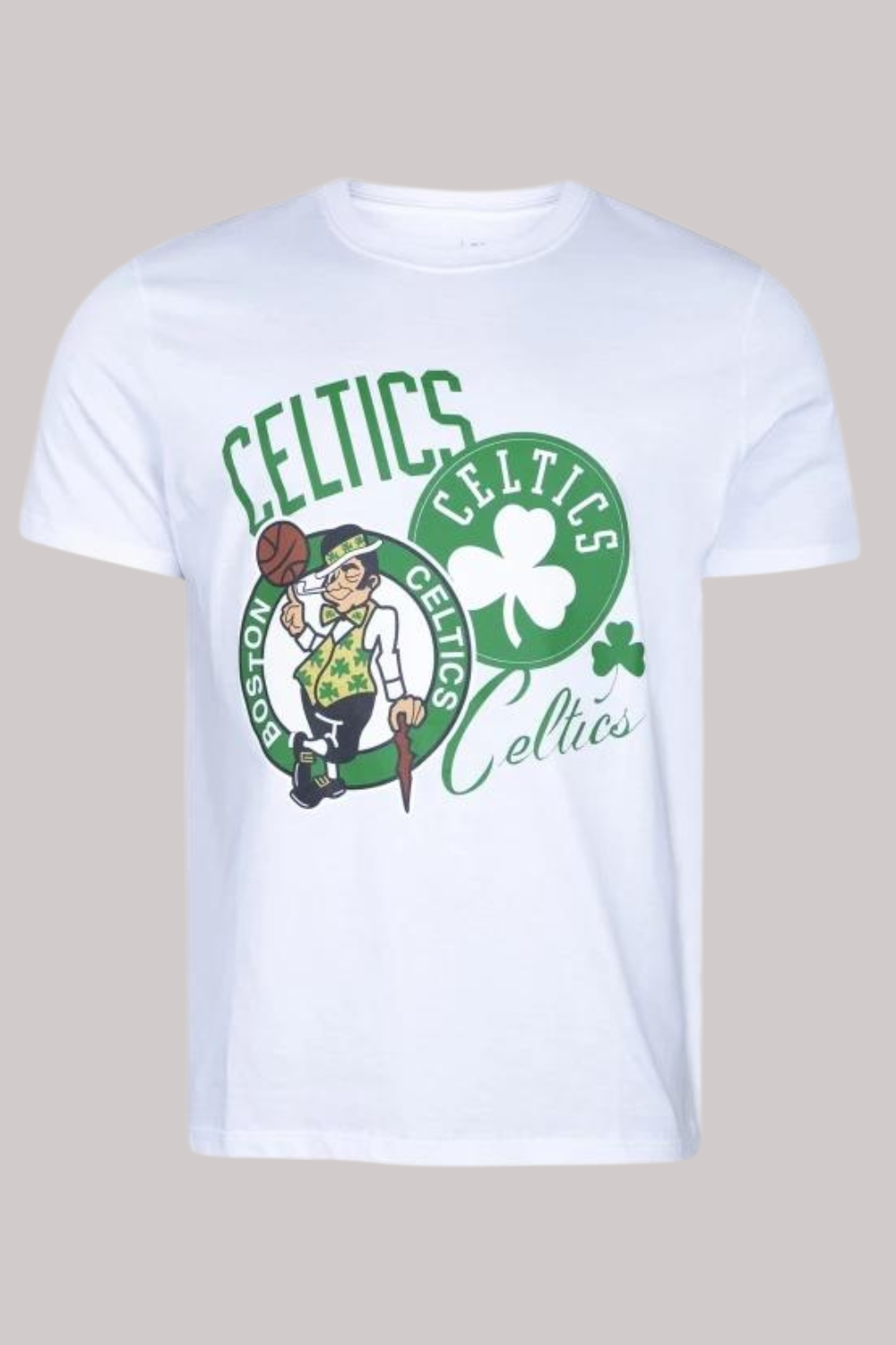 CAMISETA NEW ERA REGULAR NBA BOSTON CELTICS WORLD OF LOGOS NBV25TSH027