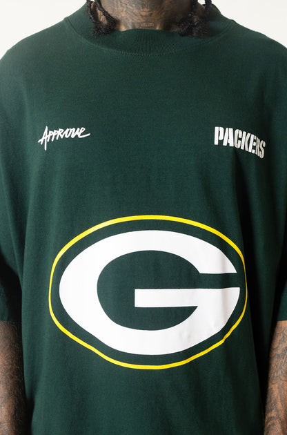 Camiseta Huge Approve X NFL Packers Verde