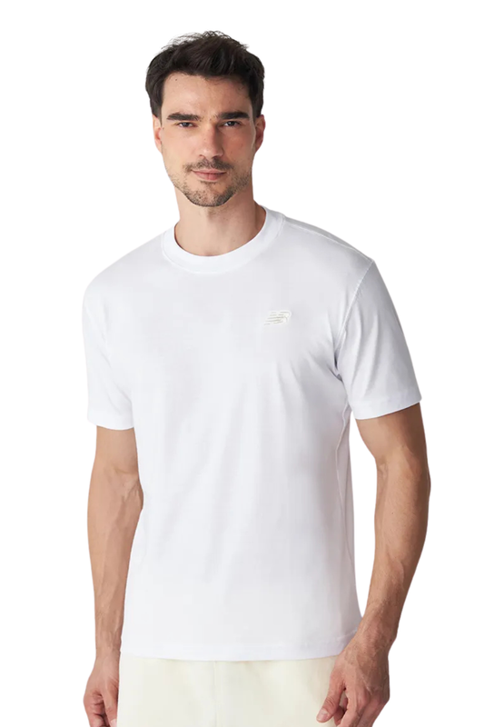 CAMISETA NEW BALANCE ESSENTIALS SL MT43906B.WT