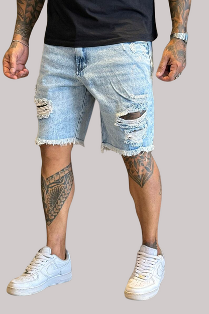 BERMUDA JAY JONES RESPINGO RASGADO JAY7800 JEANS CLARO