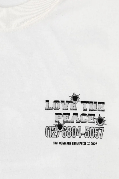 CAMISETA HIGH TEE LOVE THE PEACE TS736.01