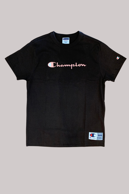 CAMISETA CHAMPION BORDADO EVA TECIDO MEIA MALHA GROSSO