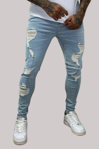 CALÇA LLEVA JEANS DESTROYED