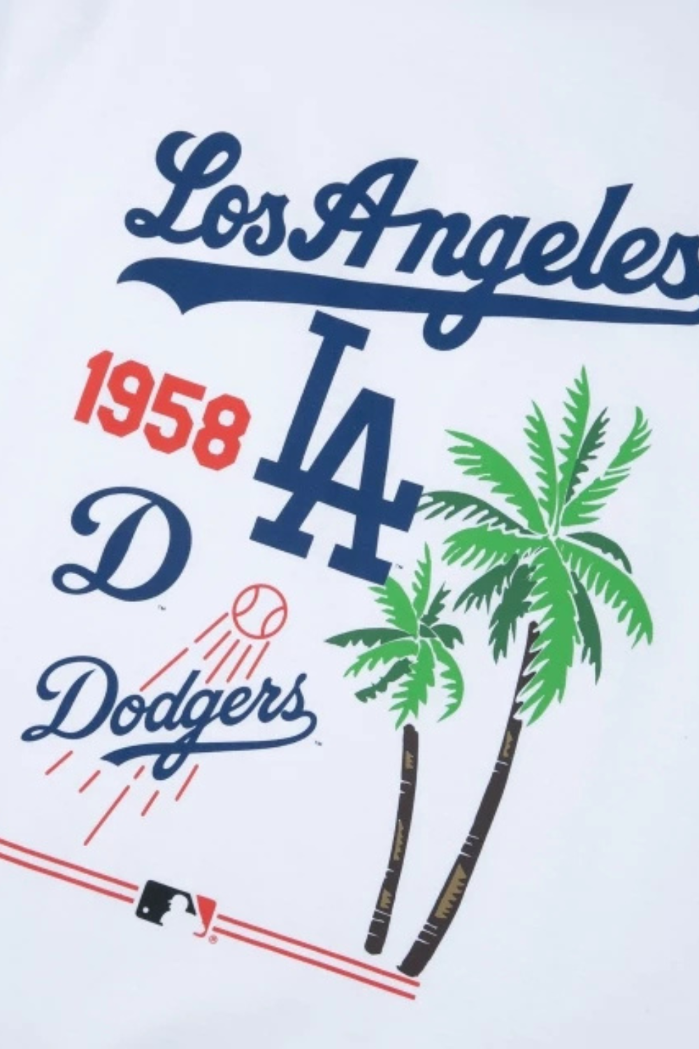 CAMISETA REGULAR MLB LOS ANGELES DODGERS FAN MBI25TSH017