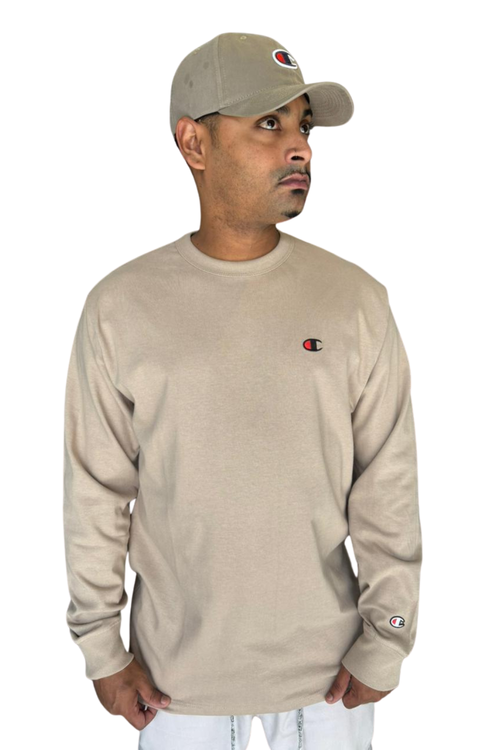 CAMISETA MANGA LONGA CHAMPION CLOG BORDADO T3244BY06145.BG