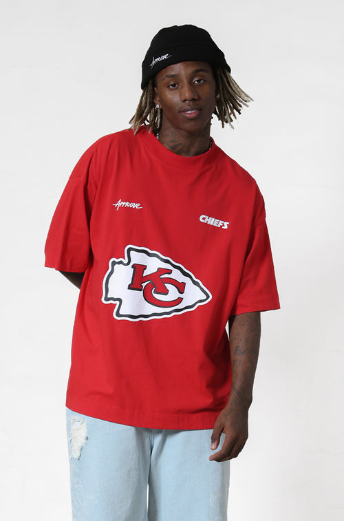 Camiseta huge Approve X NFL Chiefs Vermelho