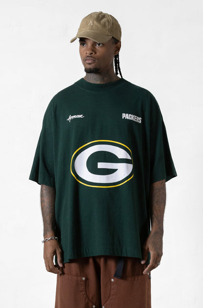 Camiseta Huge Approve X NFL Packers Verde