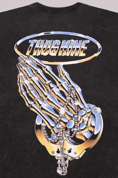 CAMISETA THUG NINE CHROME PRAYER