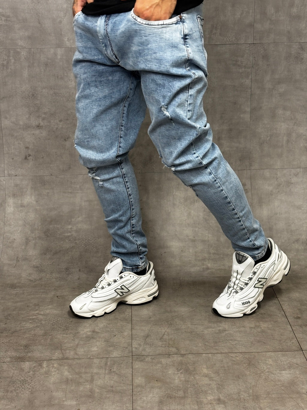 CALÇA JAY JONES SLIM FIT DESTROYED