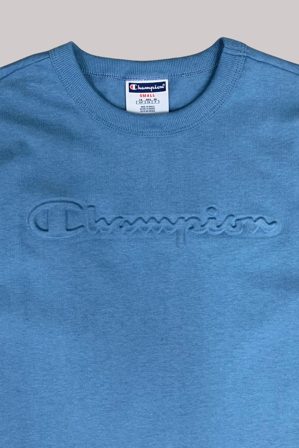 CAMISETA CHAMPION EMBOSSING MALHÃO