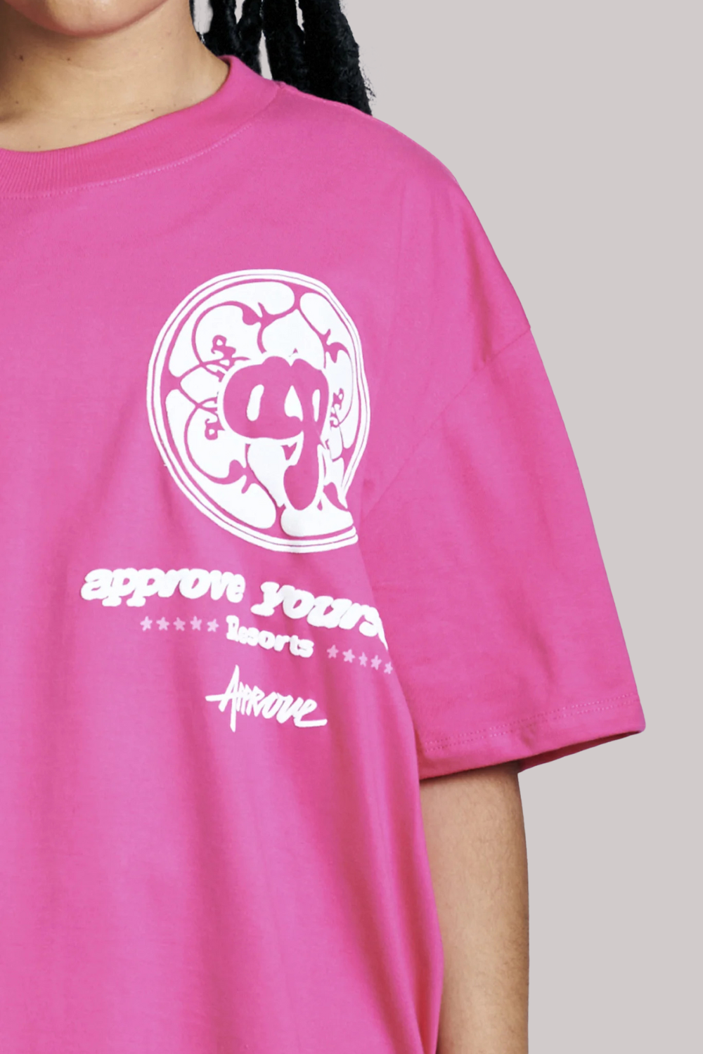 CAMISETA APPROVE HUGE RESORT BEGE