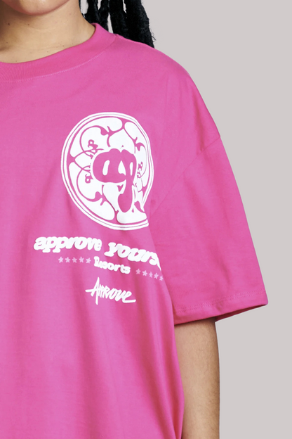 CAMISETA APPROVE HUGE RESORT BEGE