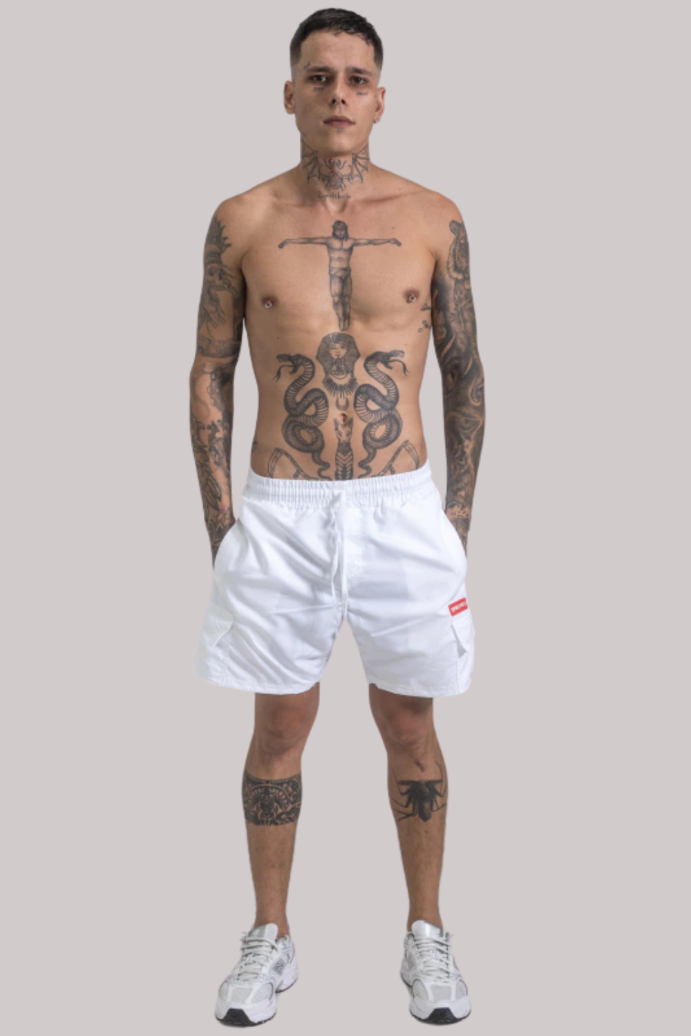 SHORTS MAFIUSU CARGO RIP STOP LOGO EMBORRACHADO