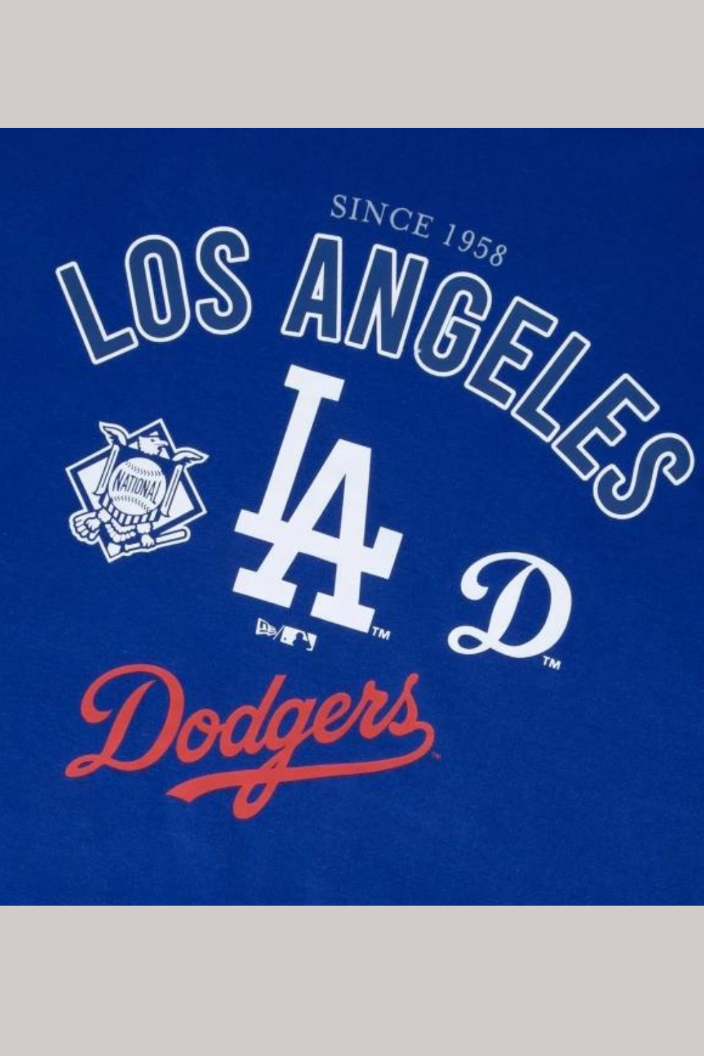 CAMISETA NEW ERA REGULAR MLB LOS ANGELES DODGERS SPORT MBV25TSH051