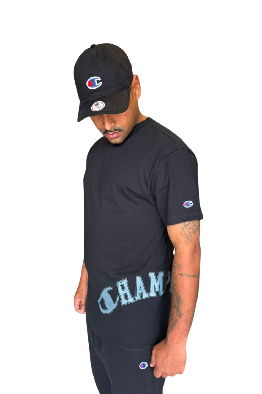 CAMISETA CHAMPION MC CURVED GT23BATHCURVPT