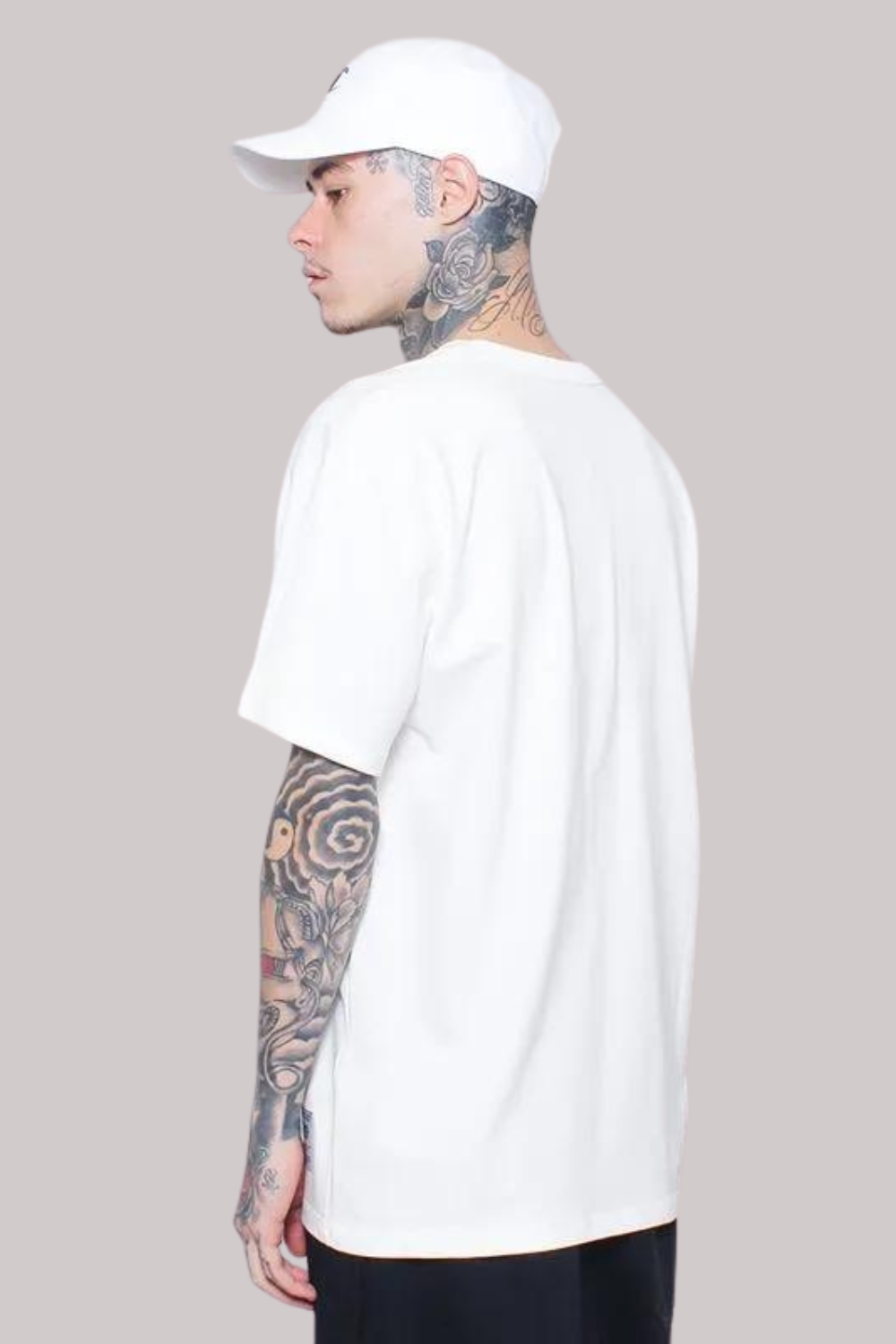 CAMISETA CHAMPION SCRIPT LOGO BORDADO EVA TECIDO MEIA MALHA GROSSO