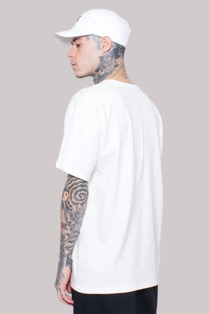 CAMISETA CHAMPION SCRIPT LOGO BORDADO EVA TECIDO MEIA MALHA GROSSO