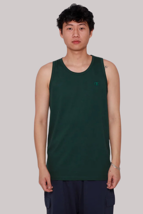 CAMISETA REGATA CHAMPION ATHLETIC LOGO BORDADO