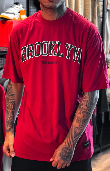 Camisa Oversized Streetfaith Vermelho