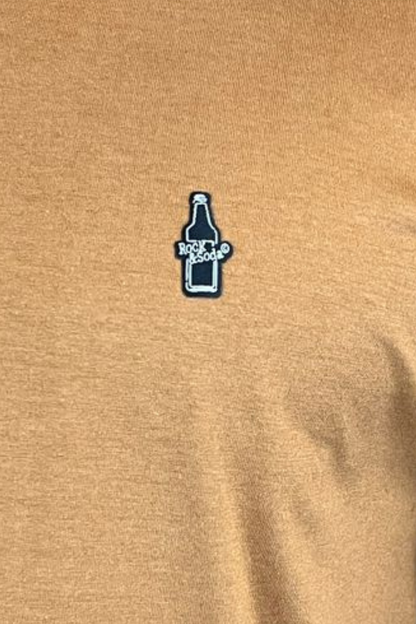 CAMISETA ROCK SODA BASICA MARROM