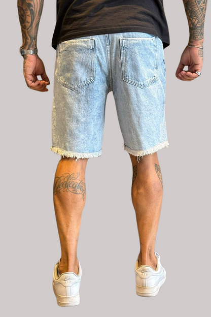 BERMUDA JAY JONES RESPINGO RASGADO JAY7800 JEANS CLARO
