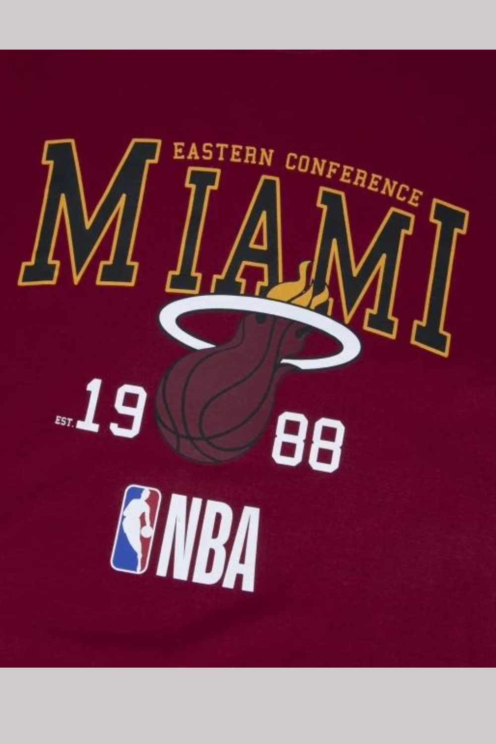 CAMISETA NEW ERA REGULAR NBA MIAMI HEAT SPORT NBV25TSH048